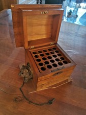 Superbe Boîte À Cigare, Humidor, Niche De Chien. Fab Française Environ 1880