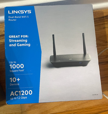 Linksys AC1200 1.2 Gbps Speed WiFi Router - E5400