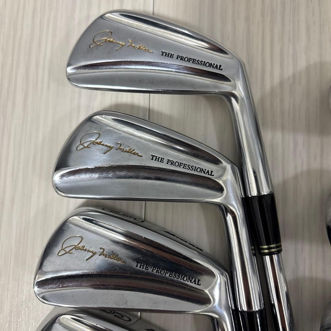 【さかちゃん】Mizuno JONNY MILLER ウッドクラブセット Used Mizuno Johnny Miller The Professional Iron Set 9pcs 3-SW