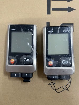 1PC Used Testo 175T3 Temp Recorder Dual Channel Data Logger