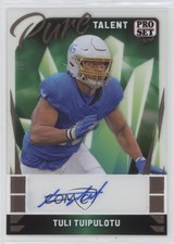 2023 Leaf Pro Set Pure Talent Clear Bronze Spectrum 1/8 Tuli Tuipulotu Auto 13u1
