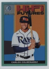 2022 Bowman Hi-Fi Futures Aqua Refractor 34/125 Carlos Colmenarez #HIFI-22 1e1j