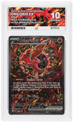 Oricorio EX 024 Me: Mega Evolution Promo Holo ACE 10