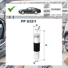 Filtron Kraftstofffilter BMW 5 (E39) 523 i