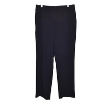 Talbots Southampton Pants Women's 10 Straight Leg Trousers Stretch Blue