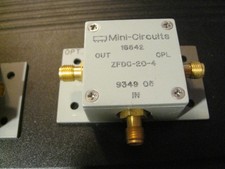 1pc Mini-Circuits 15542 ZFDC-20-4 gold SMA RF Coupler splitter