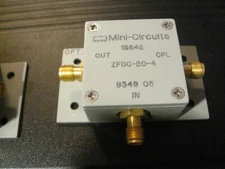 1pc Mini-Circuits 15542 ZFDC-20-4 gold SMA RF Coupler splitter