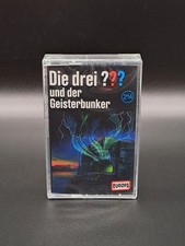 Die drei ??? Fragezeichen Folge 214 und der Geisterbunker ✅NEU✅ Kassette MC 2022