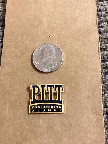 Small UNIVERSITY OF PITTSBURGH (PITT) Engineering Alumni Lapel Pin | eBay