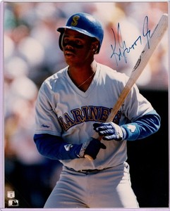 Ken Griffey Jr.  8 x 10 Color Photo No coa, but vouched