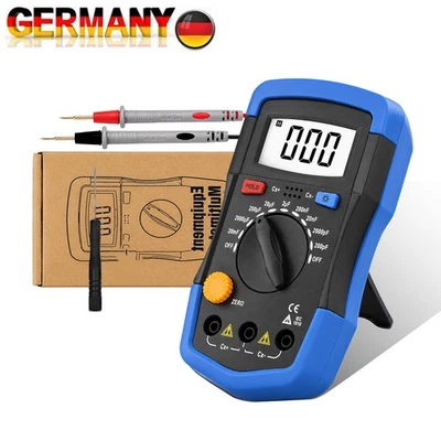 Compteur de Capacité Numérique Condensateur Testeur Compteur 200pF-20mF Outil Électrique - Photo 1/4
