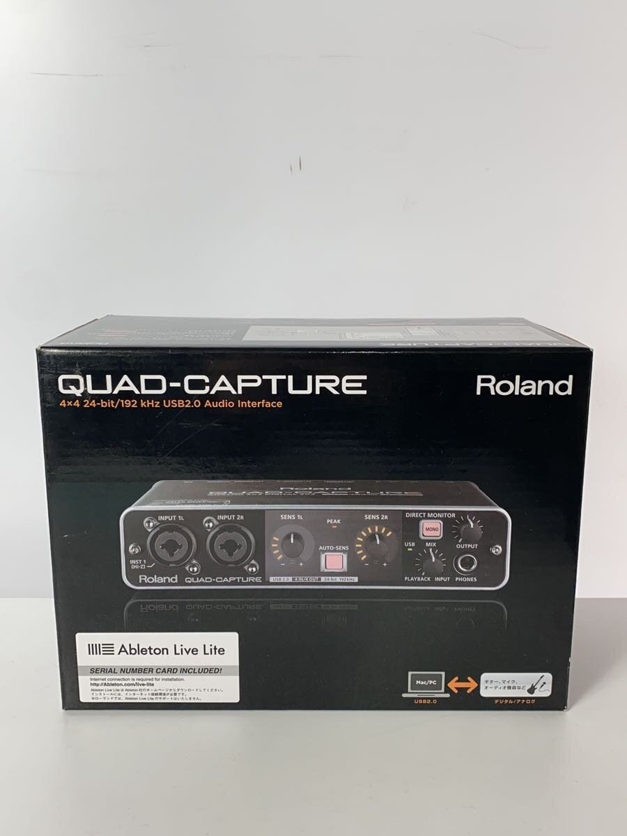 【Roland】 UA-55 QUAD-CAPTURE Roland - QUAD-CAPTURE | USB 2.0 Audio Interface