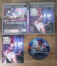 Kane & Lynch 2 Dog Days (Sony Playstation 3 2010, PS3) Complete CIB - Tested