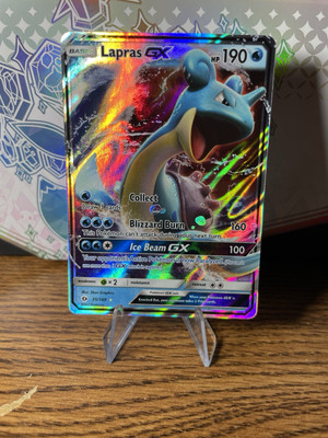 Lapras GX 35/149 Pokemon TCG Sun & Moon Ultra Rare NM