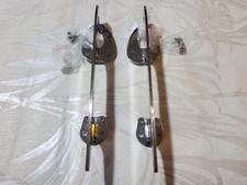    UNUSED NEW   MK Ice Skating Blades 9 2/3 complete with NEW SCREWS   PLS LOOK   