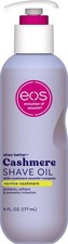 eos Cashmere Shave Oil Vanilla Cashmere, Moisturizing Shave Oil, 6 oz