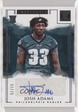 2018 Panini Impeccable Rookie Auto 51/75 Josh Adams #158 Auto 0sm9