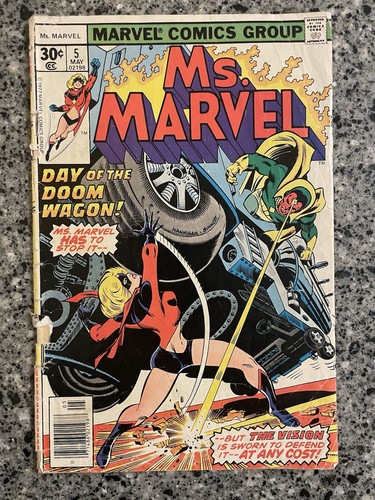 MS. MARVEL #5 GD (Marvel 1979) Newsstand