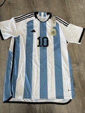 Adidas Argentina 2022 Home #10 Messi Authentic World Cup Soccer Jersey XXL🔥 NWT