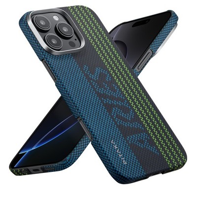 pitaka for iPhone 16 Pro Case 6.3'' Aramid Luminous