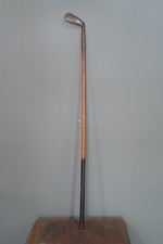Antique Hickory wood Shaft Golf club Herd and Herd Iron Special Vintage
