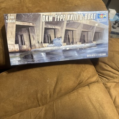 Trumpeter 05907 1/144 German U-Boat Type XXIII Model Kit Sealed NEW