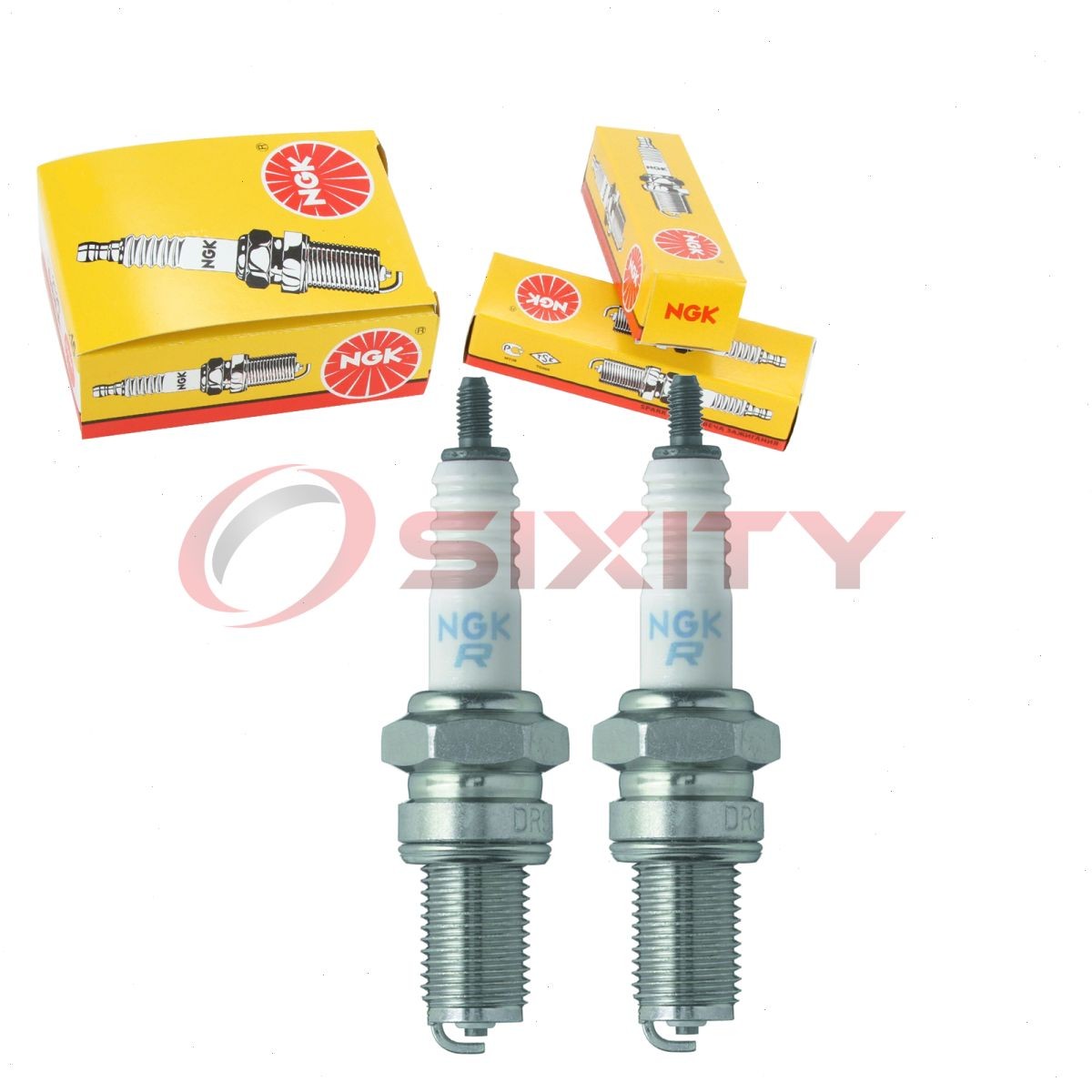 2 pc NGK 5469 DR7EB Standard Spark Plugs for 98069-5777P 8819-2 8819-1 8819 im