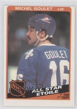 1984-85 O-Pee-Chee All Star Michel Goulet #207 HOF 0i6