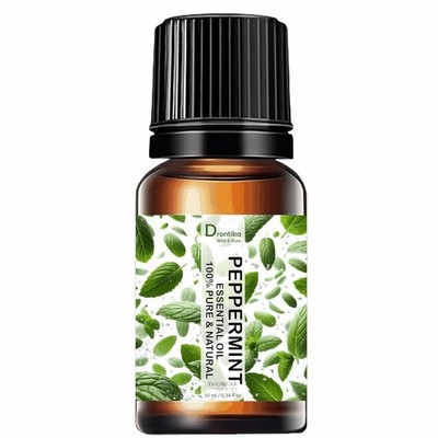 Drontika Wild & Pure Ätherisches Pfefferminzöl 10 ml In Glasflasche