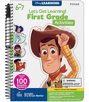 Let's Get Learning! First Grade Act..., Disney Learning