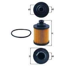 Ölfilter für Opel Agila A H00 B H08 Astra H A04 L70 Combo Tour Corsa C | 24420