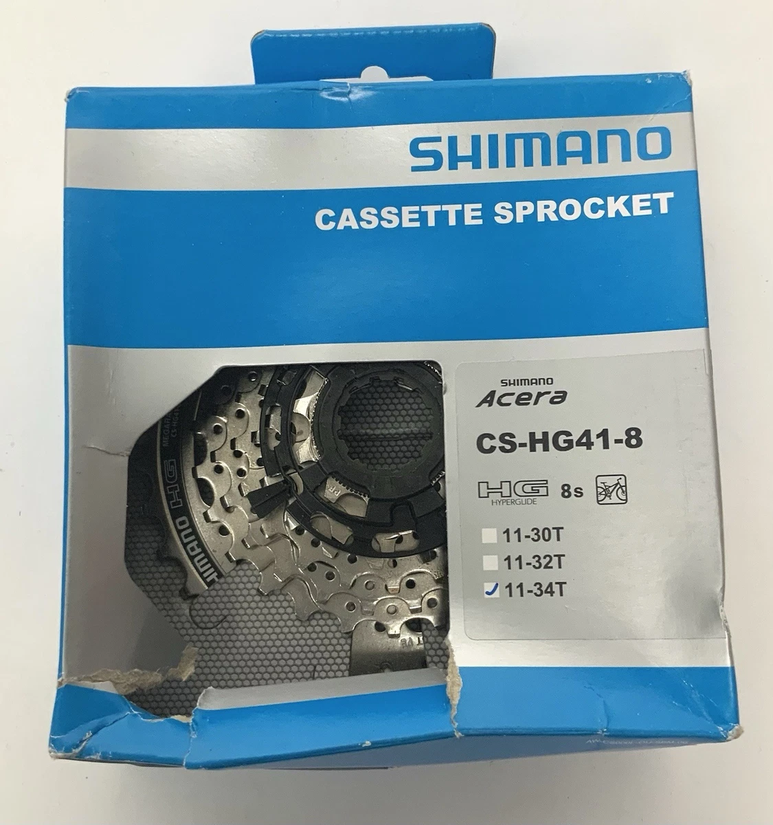 Cassette velo Shimano 7V 12-28 dents HG20