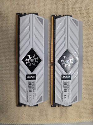 16GB (2x8GB) XPG DDR4 Desktop RAM 288-Pin, 3200 DIMM w/ RGB