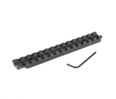 EGW Picatinny Rail Scope Mount 0 MOA For Savage B.Mag Black Anodizing - 41970