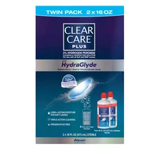 Clear Care Plus Contact Lens Solution 2 pk 16 oz