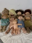Vintage Cabbage Patch Kids Lot of 10 Dolls - Good Condition 1982