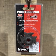 Image of Trend Router Cutter 34/10 Woodworking Tool Tungsten Carbide Tipped Professional