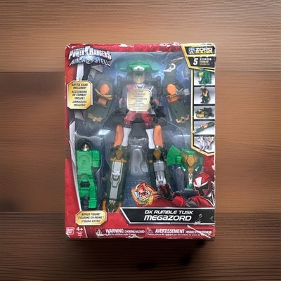 Power Rangers Ninja Steel DX Rumble Tusk Megazord 5 Zords Combine