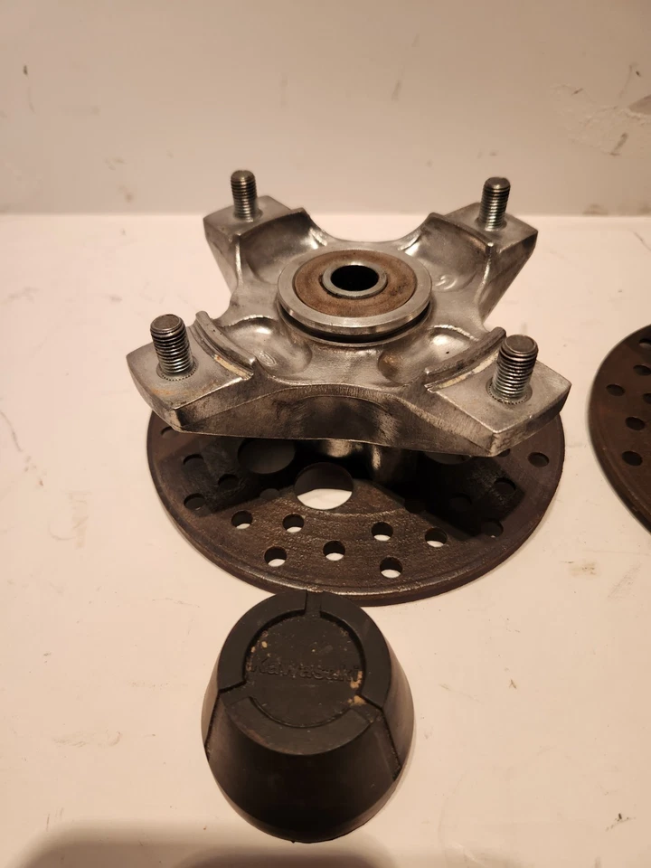 1993 Kawasaki Bayou 300 Front Hubs - Free Shipping - Image 3 of 4