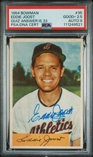 Eddie Joost 1954 Bowman #35 “Autograph