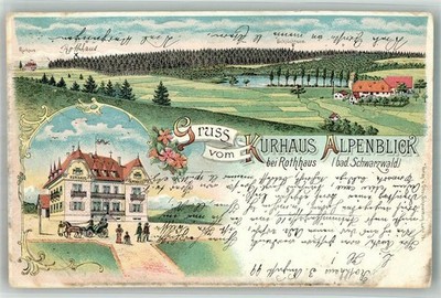 13584116 - 7821 Rothaus Kurhaus Alpenblick  1899