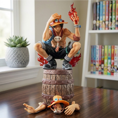 #ad Portgas D. Ace Fire Fist One Piece Collectible Figure $79.99
