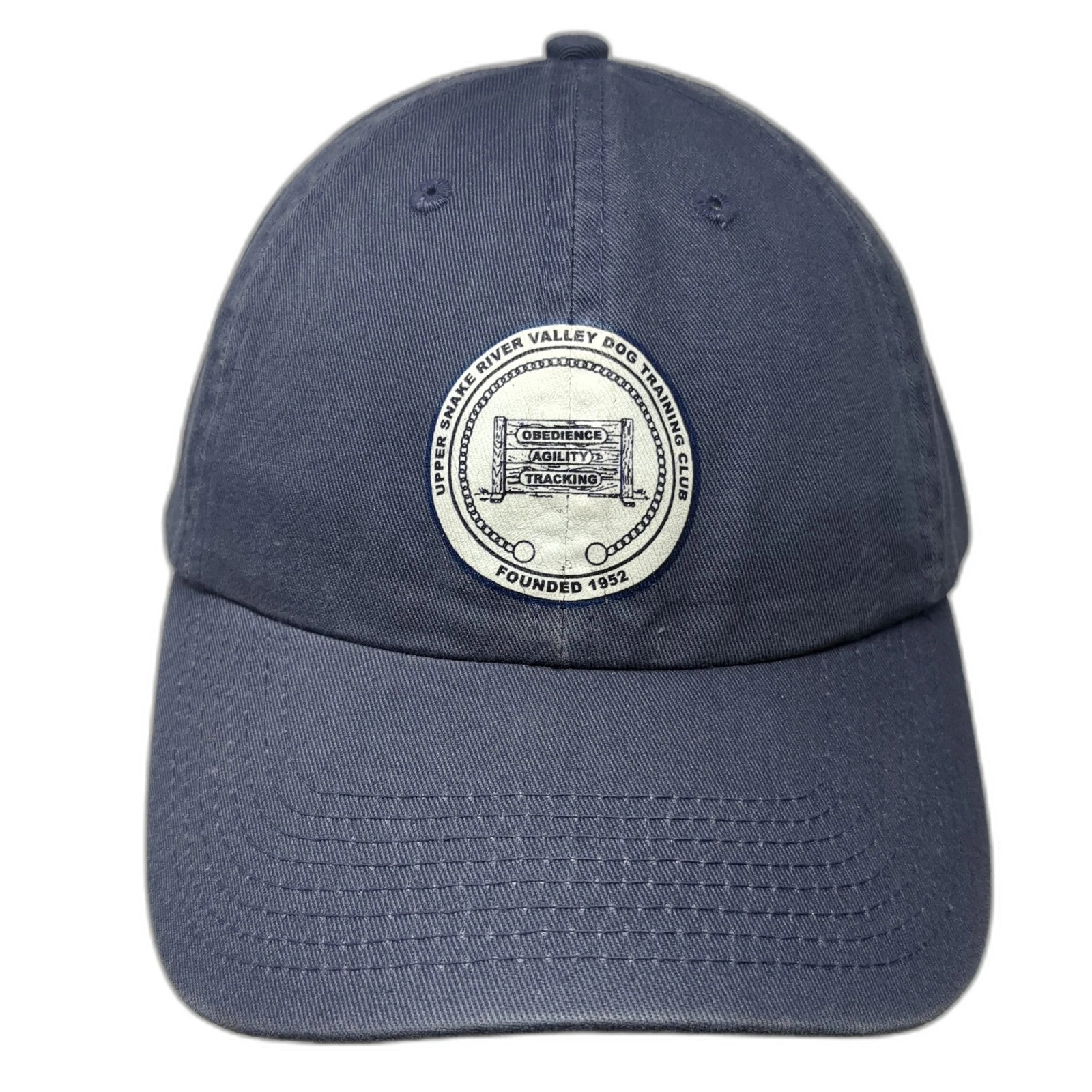 Fahrenheit Slideback Baseball Cap Blue One Size Upper Snake River Valley