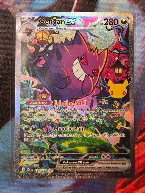 Gengar ex 154/128 Me: 30th Celebration Holo SIR