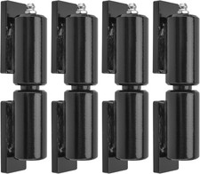 4 PCS 5 Inch Heavy Duty Barrel Gate Hinge, Weldable Ball Bearing Barrel Style