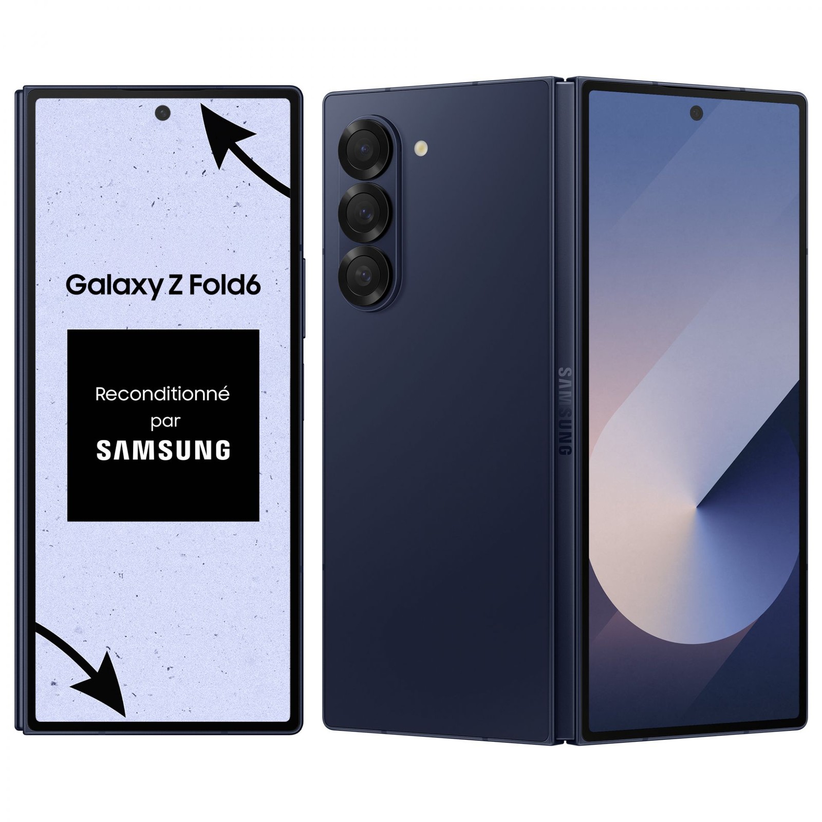 Galaxy Z Fold6 - 512Go - Bleu - Reconditionné Premium par SAMSUNG