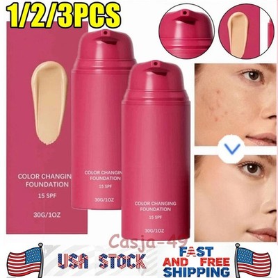 Foundation Korean, Color Changing Foundation, For All Skin Types