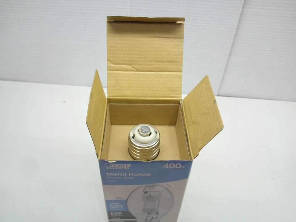 NEW Feit Electric 400-Watt Clear Metal Halide Probe Start ED28 Shape - Image 4 of 4