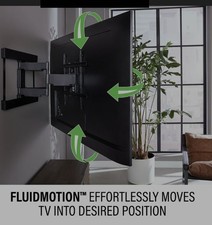 Sanus VLFS820-B2 Super Slim Wall Mount Full Motion TV Wall Bracket For 40 to 90"