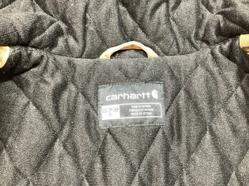 CHILDRENS OJ8545-B CARHARTT QULITED LINED HOODED JACKET, XS (6) BROWN - Picture 10 of 10